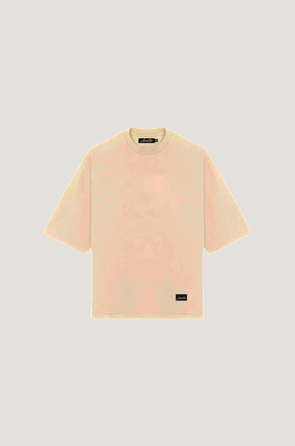 VANILLA OVERSIZED T-SHIRT