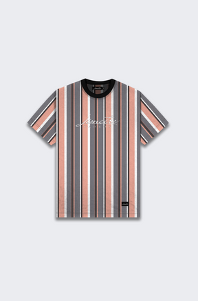 EARTH STRIPED T-SHIRT