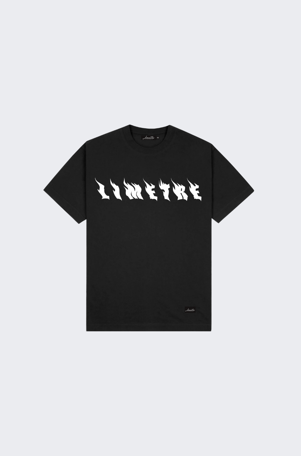 FIRE LOGO BLACK T-SHIRT