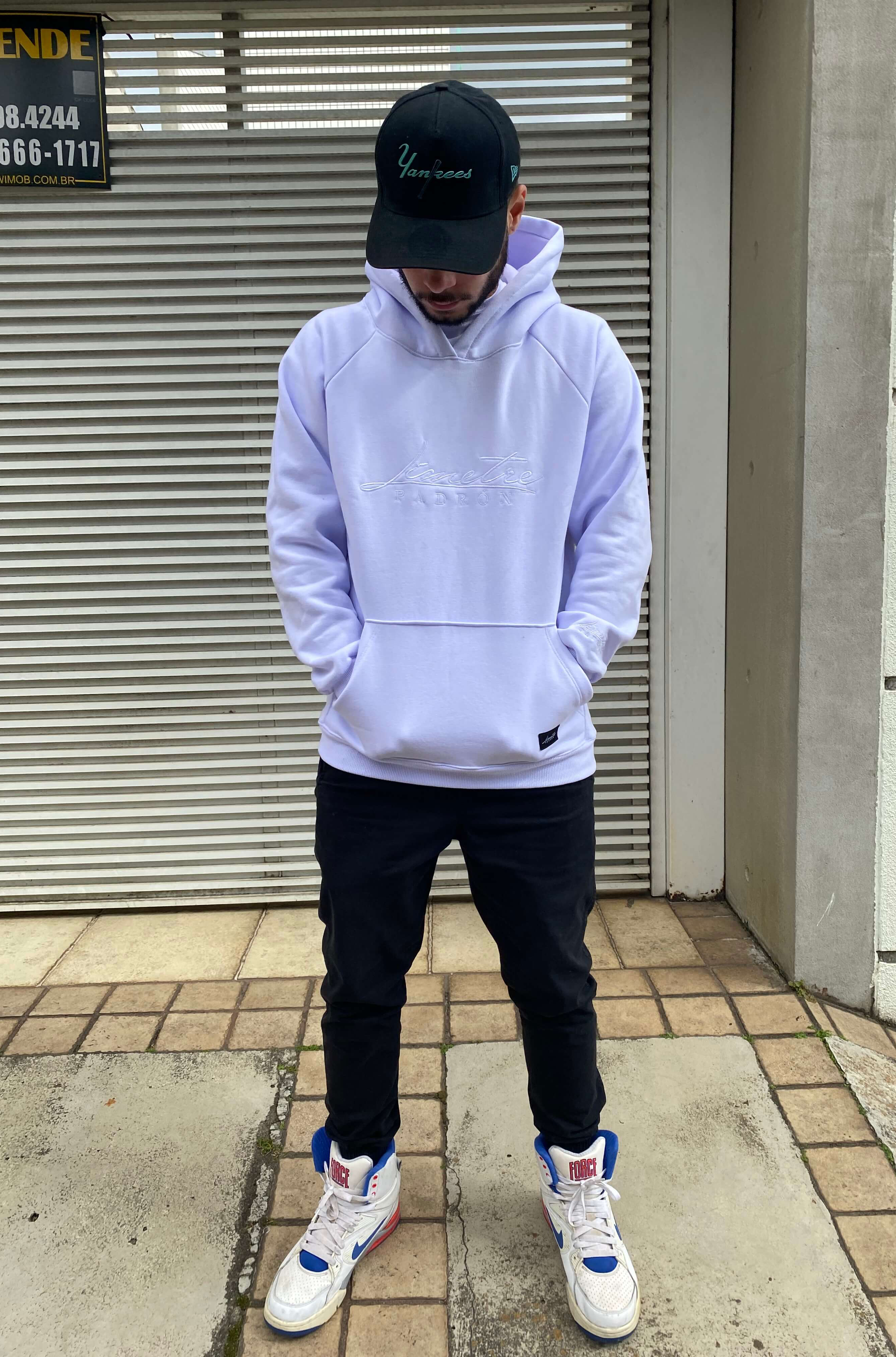 ESSENCIAL WHITE HOODIE