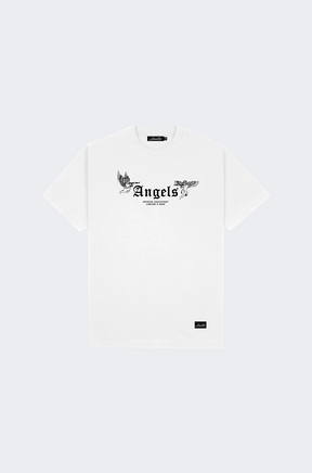 ANGELS THEME OFF-WHITE T-SHIRT