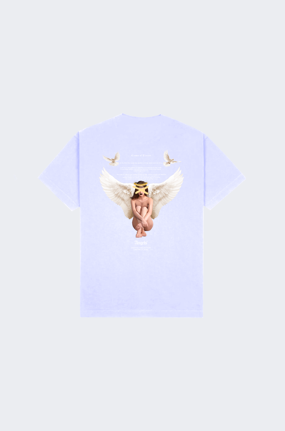 ANGEL WINGS BLUE T-SHIRT