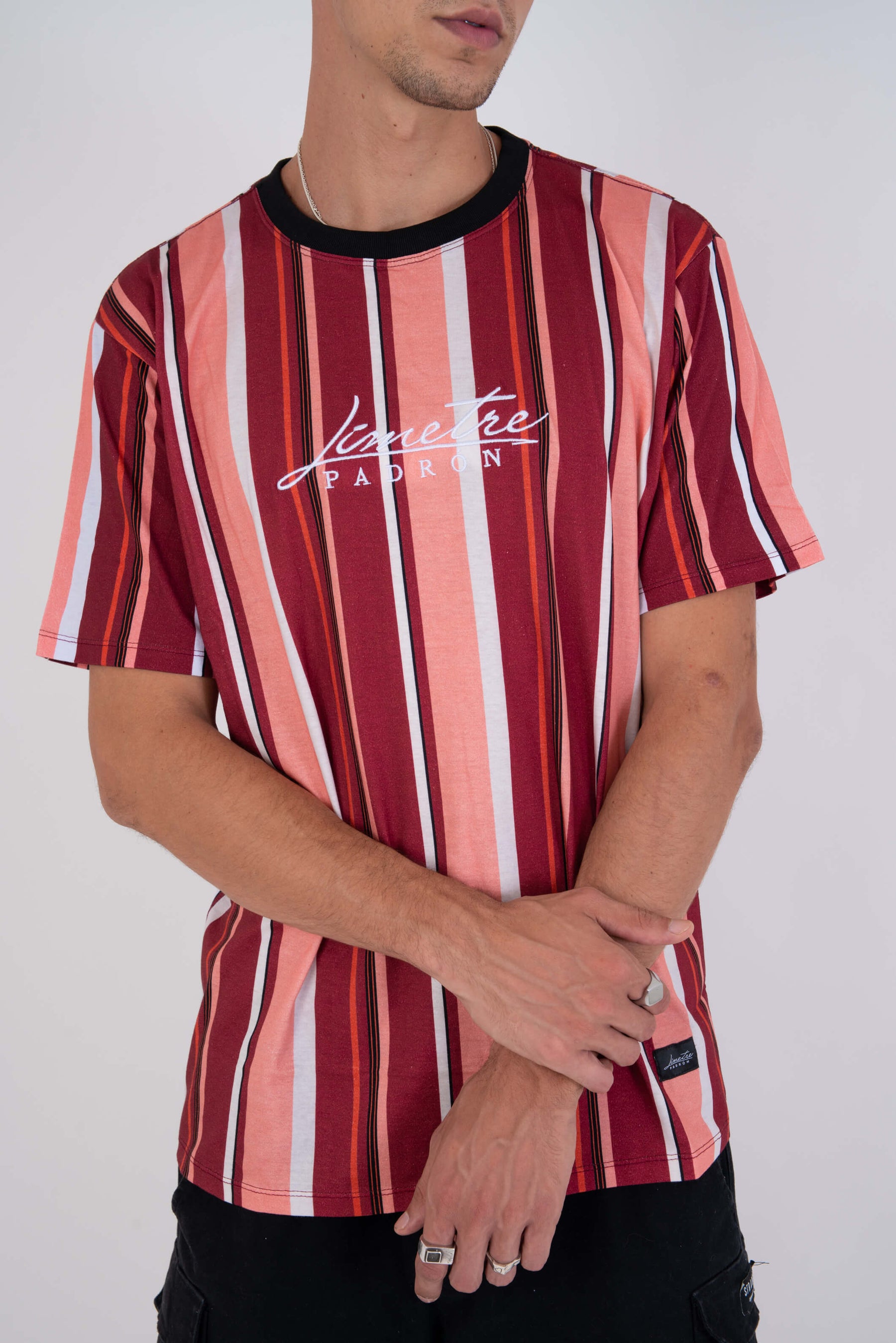 FIRE STRIPED T-SHIRT