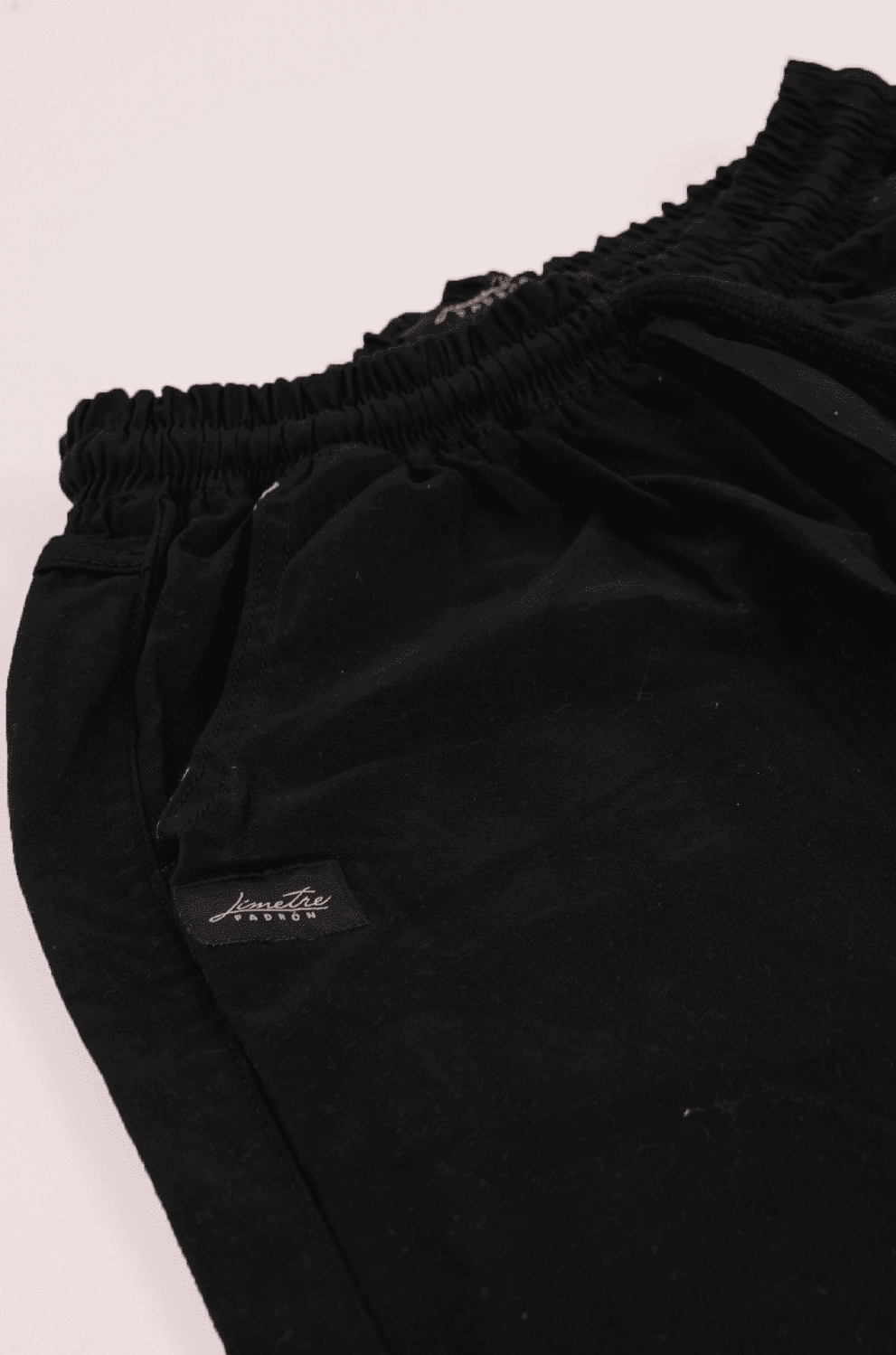 ESSENCIAL JOGGER BLACK PANTS